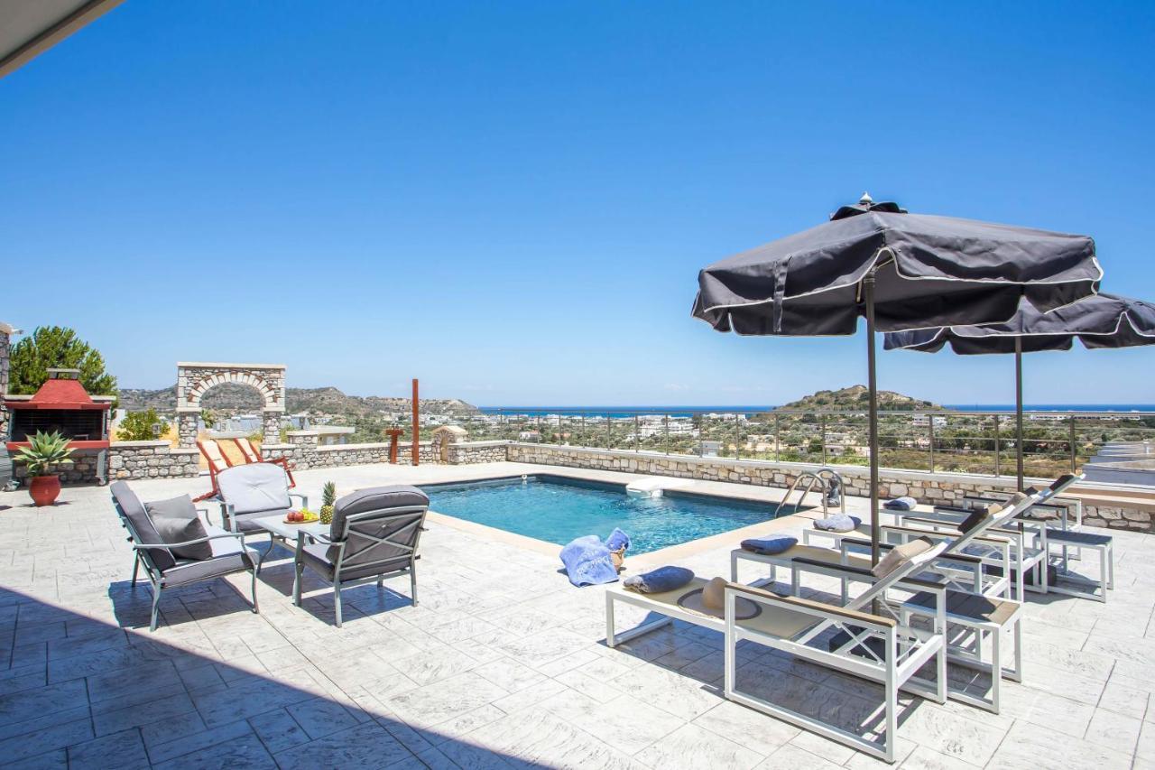 Des & Coo Luxury Villa With Private Pool Faliraki Dış mekan fotoğraf